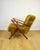 Vintage Olive Long Hair Loft Lounge Chair, 1970s For Sale - Image 3 of 12