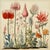 Antique Botanical Garden Study – Fine Art Print This striking natural history print reproduces an antique botanical...