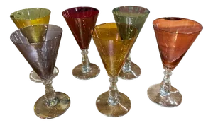 Vintage Hungarian Crystal Glasses, 1958, Set of 6