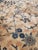 Antique Indian Amritsar carpet. This piece was woven in India using a Persian Mahal Design in the 1910's. Beige background...
