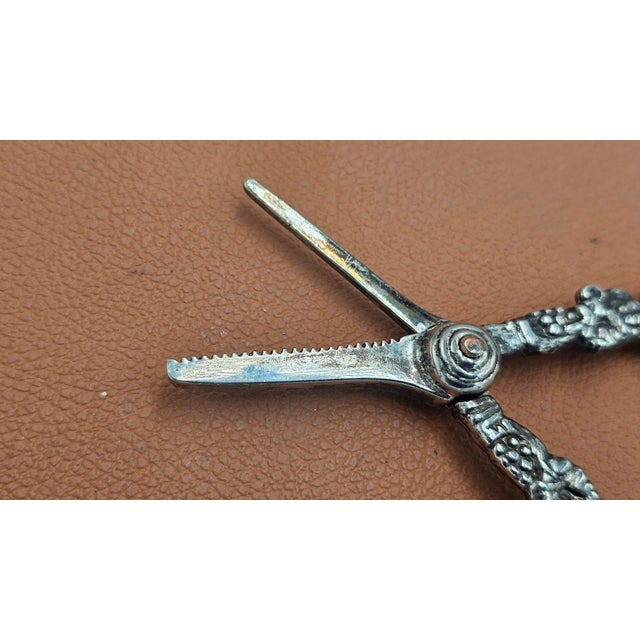 Plated Grape Scissors, 1890s For Sale - Image 7 of 8