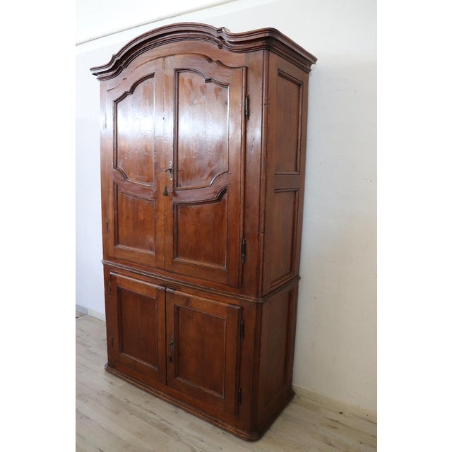 Antique Cabinet in Poplar Wood, 1750s For Sale - Image 7 of 18