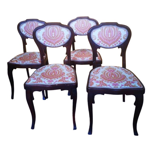 Antique Chairs from Jacob & Josef Kohn, 1890s, Set of 4 For Sale