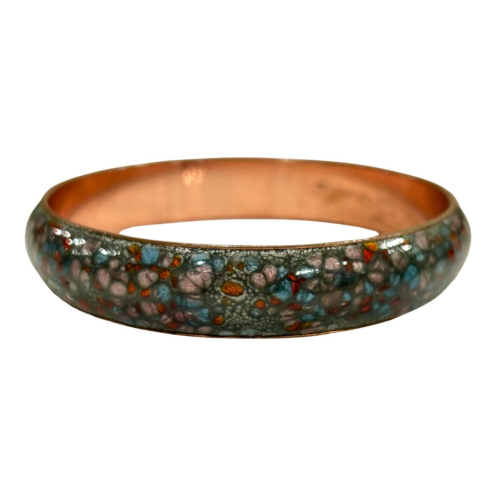 Women\'s Vintage Renoir Copper Bracelet Renoir Copper Bracelet Wide Cuff main image 2