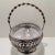 English Cake Basket Metal and Crystal Made in England For Sale - Image 3 of 10