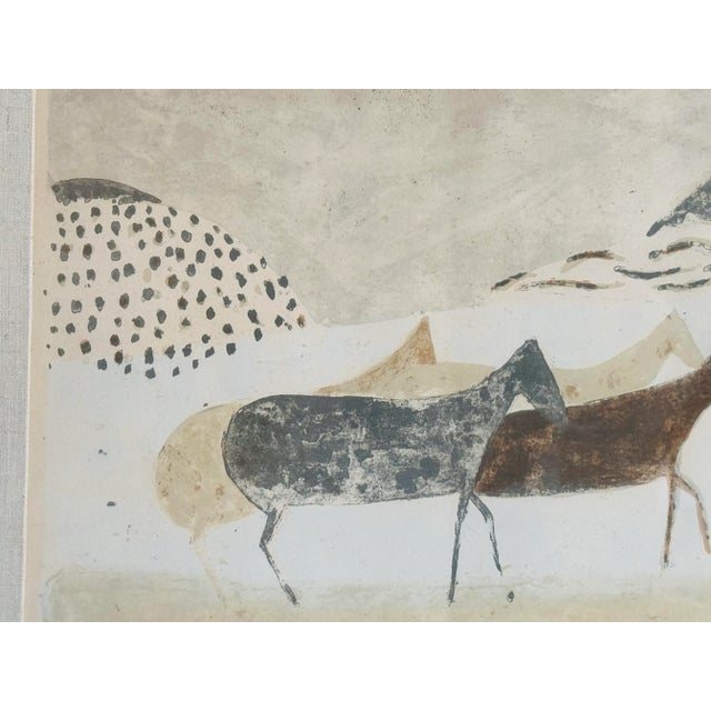 Cavallini by Zoran Antonio Music Lithograph, 1953 For Sale - Image 4 of 9