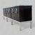 Hollywood Regency 1970s Hollywood Regency Black Credenza in the Style of Tommi Parzinger, Chrome For Sale - Image 3 of 12