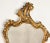 A smaller Italian antique giltwood mirror, 19th century or earlier.