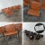 Late 20th to Early 21st Century Thonet Bauhaus Brno Style Chairs Chrome & Cognac Leather Cantilever Set of 12 For Sale - Image 12 of 13