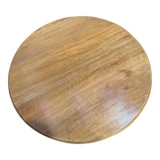 1939-1952 Imperial Grand Rapids Drum/Side Table With Brass Claw Feet For Sale