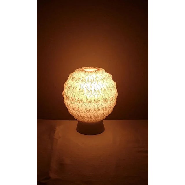 1970s Vintage German Bedside Lamp in Plastic from Temde, 1970s For Sale - Image 5 of 7