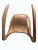 Tan Vintage Sculptural Rocking Chair Handcrafted by Carl Gromoll (Carved, Polished and Laminated Baltic Birch) For Sale - Image 8 of 15