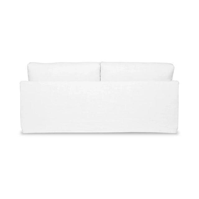 Contemporary Moss Home Megan Sofa 84"W, Bonanza Optic White For Sale - Image 3 of 7