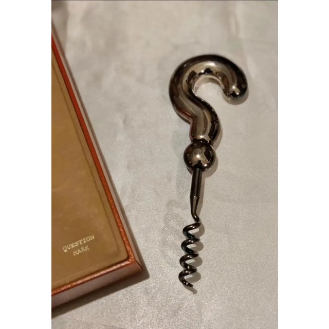 Contemporary Vintage French Saint Hilaire Paris Question Mark Corkscrew For Sale - Image 3 of 7