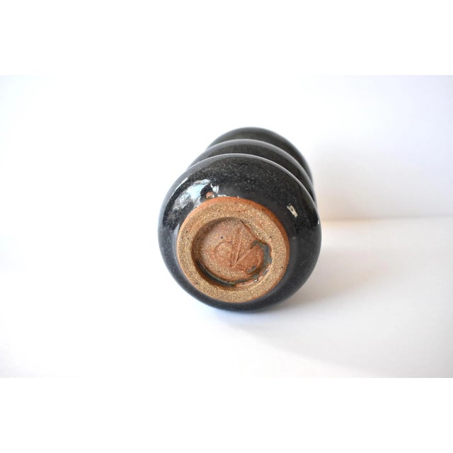 Blue Collection of Art Pottery Vessels - Set of 5 For Sale - Image 8 of 11