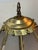 Vintage Marco Polo Floral Etched Glass Table Lamp For Sale - Image 11 of 12