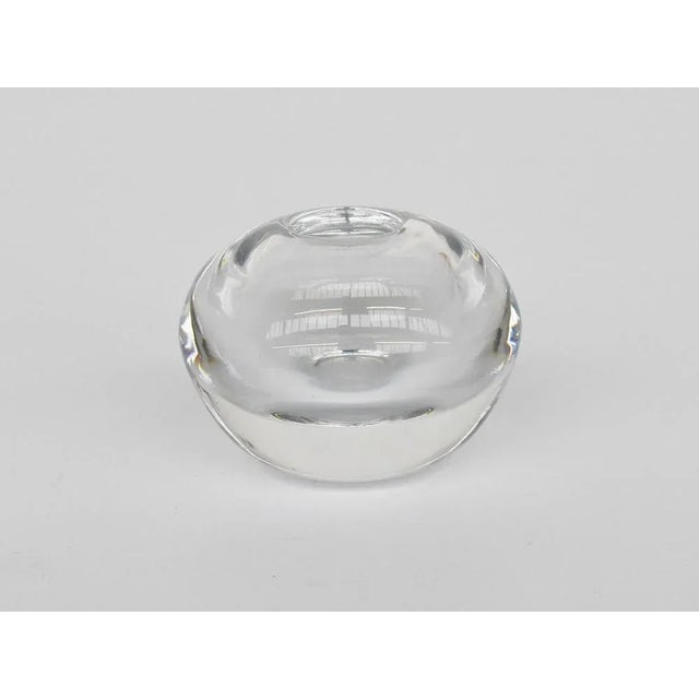 Glass Ball Vase attributed to Tapio Wirkkala, 1960s, in Very Good conditions. Designed 1960 to 1969 This piece is...