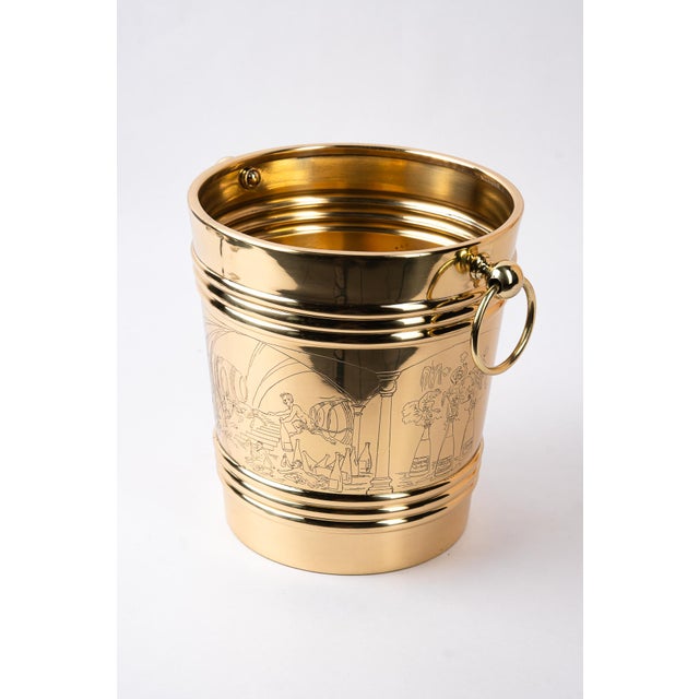 Vintage Brass Champagne Bucket, 1920s For Sale - Image 4 of 18