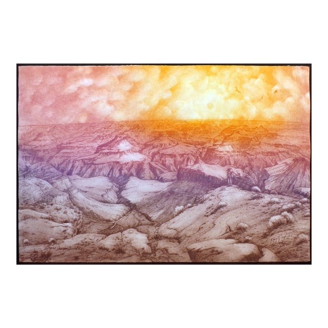 Roy Purcell "Grand Canyon Suite Ii" Signed Numbered Art Etching 1980 For Sale