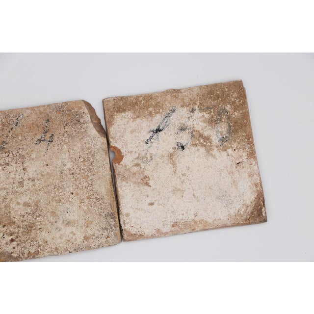 18th Century Set of Three Baroque Tiles, Portuguese For Sale - Image 13 of 14