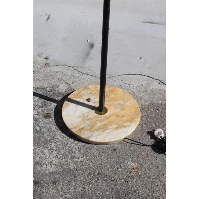 Floor Lamp in Brass and Acrylic Glass from Stilnovo, 1950s, in Very Good conditions. Designed 1950 to 1959 This piece is...