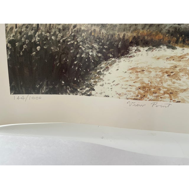 "View Point" Signed Print by Wayne Michaud For Sale - Image 4 of 4