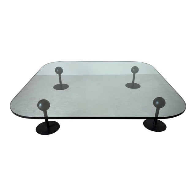 1980's Philippe Starck "Pepper Young" Postmodern Coffee Table for Disform For Sale