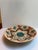 1980s Vintage 1980s Tribal Weaving Coiled Handmade Boho Basket 16" Diameter Southwestern Home Decor For Sale - Image 5 of 11