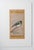Late 20th century gouache on tan paper painting of a Goldfinch bird with text. Beautiful colors intricate details....