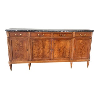 Early 19th Century Antique French Louis XVI Mahogany Buffet For Sale