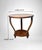 Mid 20th Century Art Deco Italian Walnut Coffee Table For Sale - Image 18 of 18
