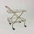 Gilt Metal Bar Cart, Italy, 1960s For Sale - Image 14 of 15