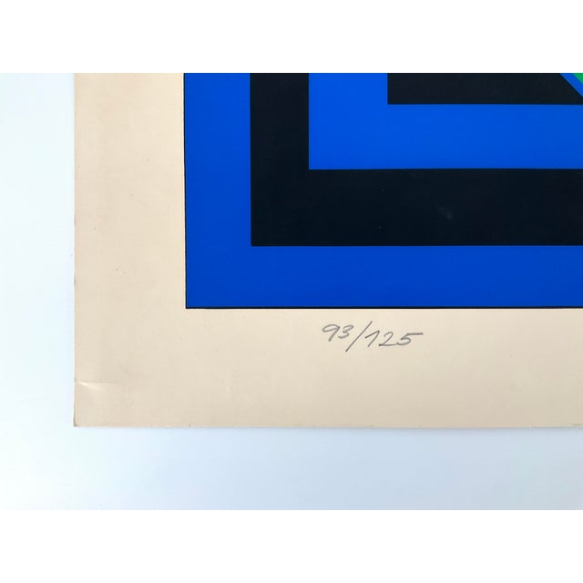 Jürgen Reipka, Abstract Composition, Screen Print, 1971 For Sale - Image 6 of 11