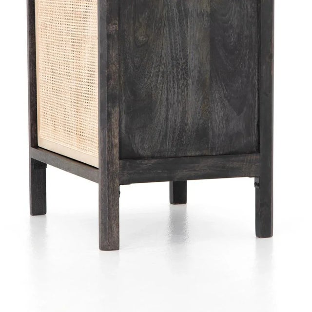 Four Hands Sydney Right Nightstand, Black Wash For Sale In Austin - Image 6 of 13