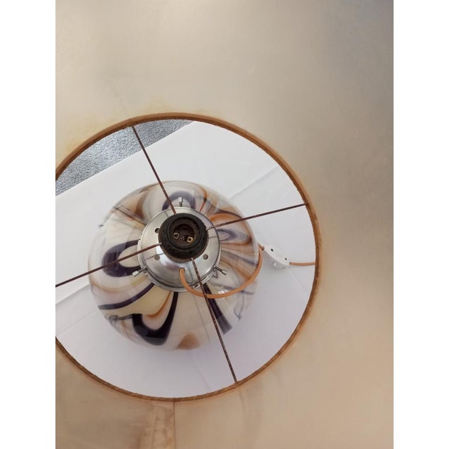 Murano Glass Table Lamp, Italy, 1970s For Sale - Image 6 of 12