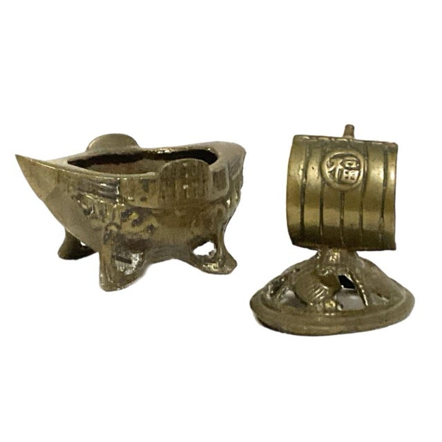 Japanese Japanese Bronze Incense Burner - Sailing Ship - Vintage For Sale - Image 3 of 8