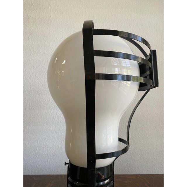 Monumental Pop Art Light Bulb Floor Lamp in the Style of Ingo Maurer For Sale - Image 9 of 10