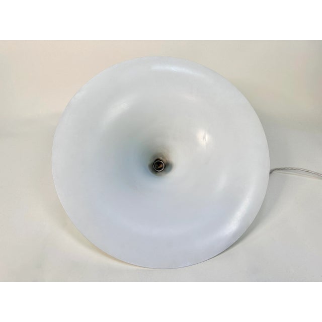 White Semi 60 Hanging Pendant Lamp in Aluminum by C. Bonderup and T. Thorup for Fog & Mørup, Denmark, 1967 For Sale - Image 10 of 13