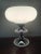 Metal Postmodern Italian Opaline Table Lamp, 1960s For Sale - Image 7 of 7