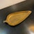 Mid-Century Modern Italian Gilt Art Pottery Leaf Tray For Sale In New York - Image 6 of 11