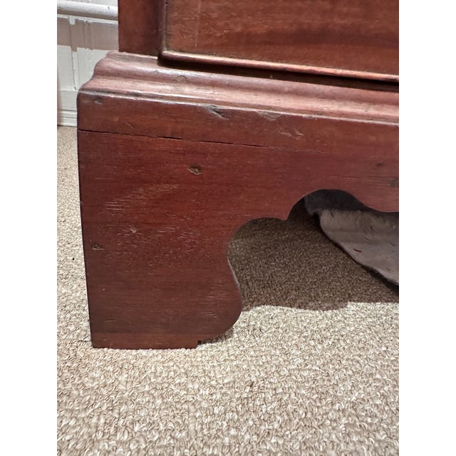 18th Century Mahogany 5 Drawer Chest of Drawers For Sale - Image 10 of 14