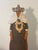 Vintage Spanish folk art woman. Sculpted from clay then baked and hand painted. Sculpture is of some prominent woman,...