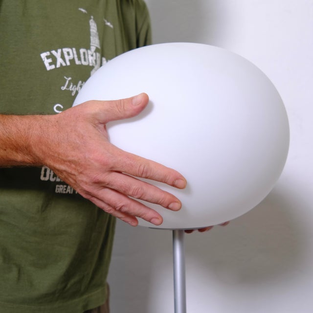 Flos Glo-Ball F1 Floor Lamp in Glass and Metal from Jasper Morrison, 1998 For Sale - Image 11 of 15