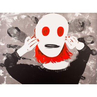 Françoise Pétrovitch, Masque (Version 2), 2017, Lithorgaph For Sale