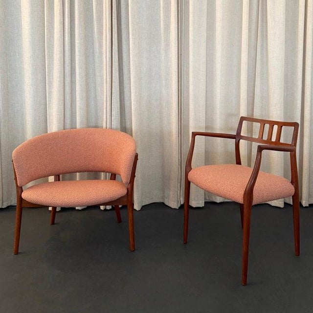 Scandinavian Modern Teak Model 64 Armchair by Niels Otto Møller For Sale In New York - Image 6 of 11
