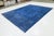 10x13 Vintage Overdyed Persian Wool Rug - Electric Blue Medallion Hand-Knotted For Sale - Image 10 of 10