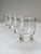 Art Deco Mid 20th Century Laurel Wreath Etched Glass Juice Glasses- Set of Four For Sale - Image 3 of 9