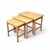 Vintage Teak Nesting Tables from Schreiber, Set of 3 For Sale - Image 9 of 9