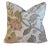 2020s Beautiful Designer Carole Fabrics Rambling Floral Botanical Feather/Down Pillow For Sale - Image 5 of 7