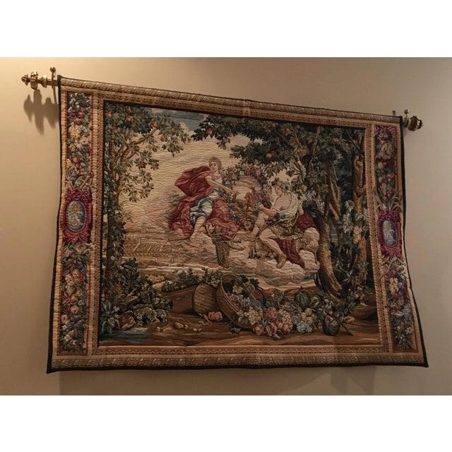 Autumn Harvest Wall Tapestry For Sale - Image 10 of 11